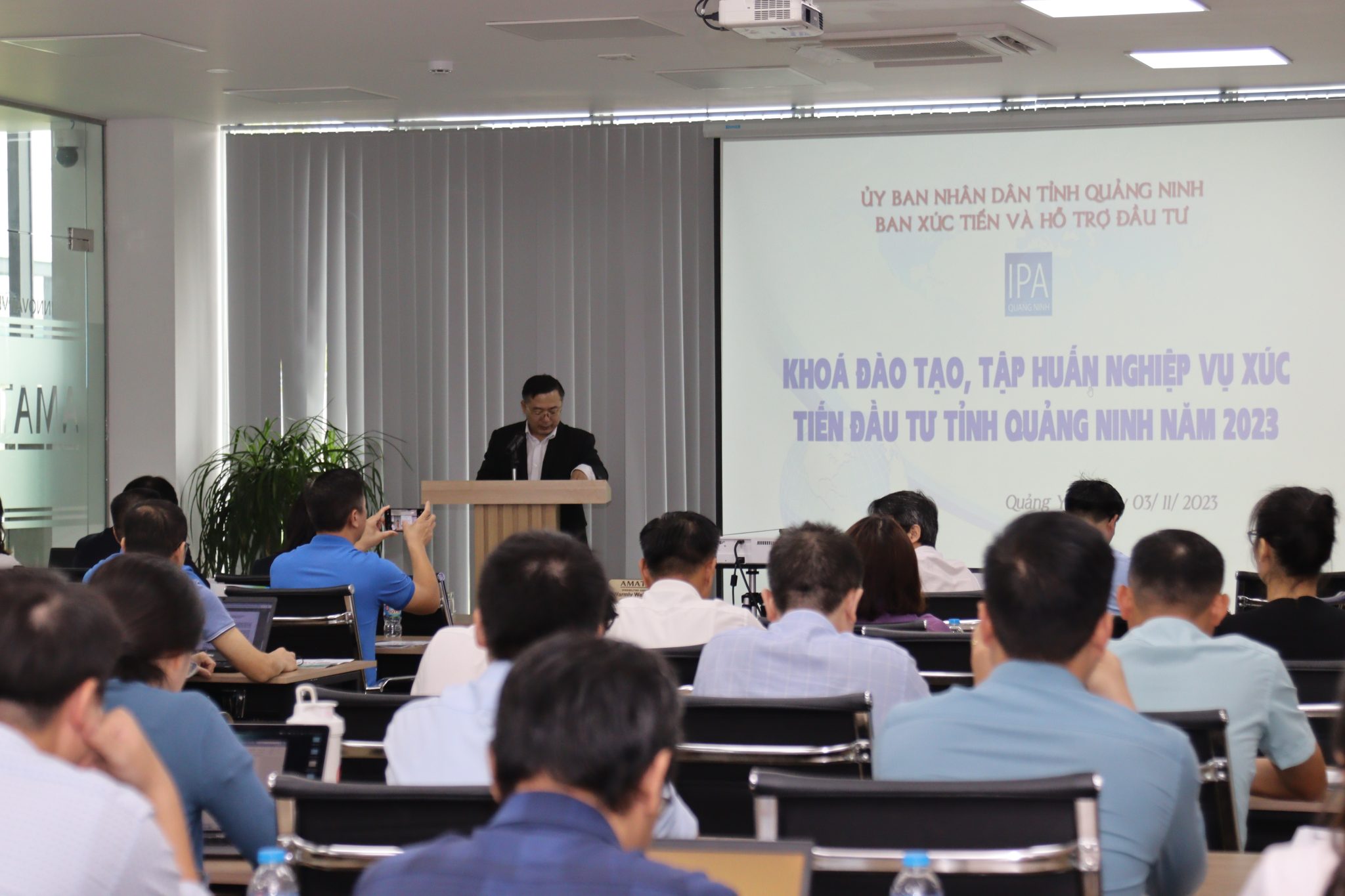 Investment Promotion Skills training session at Amata City Ha Long - Amata