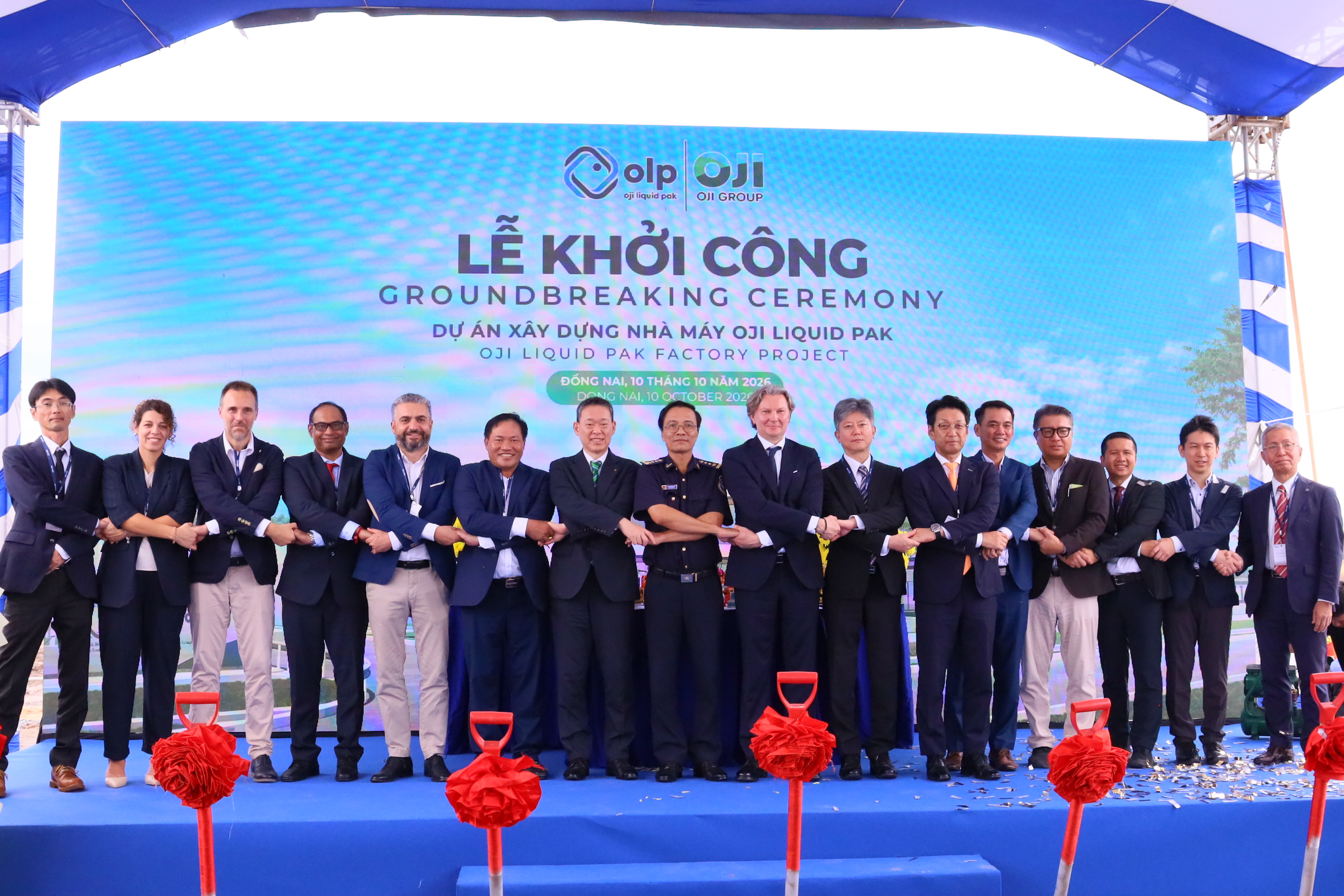 GROUNDBREAKING CEREMONY OF QBB ASIA AT AMATA CITY LONG THANH HIGH-TECH INDUSTRIAL PARK - Amata